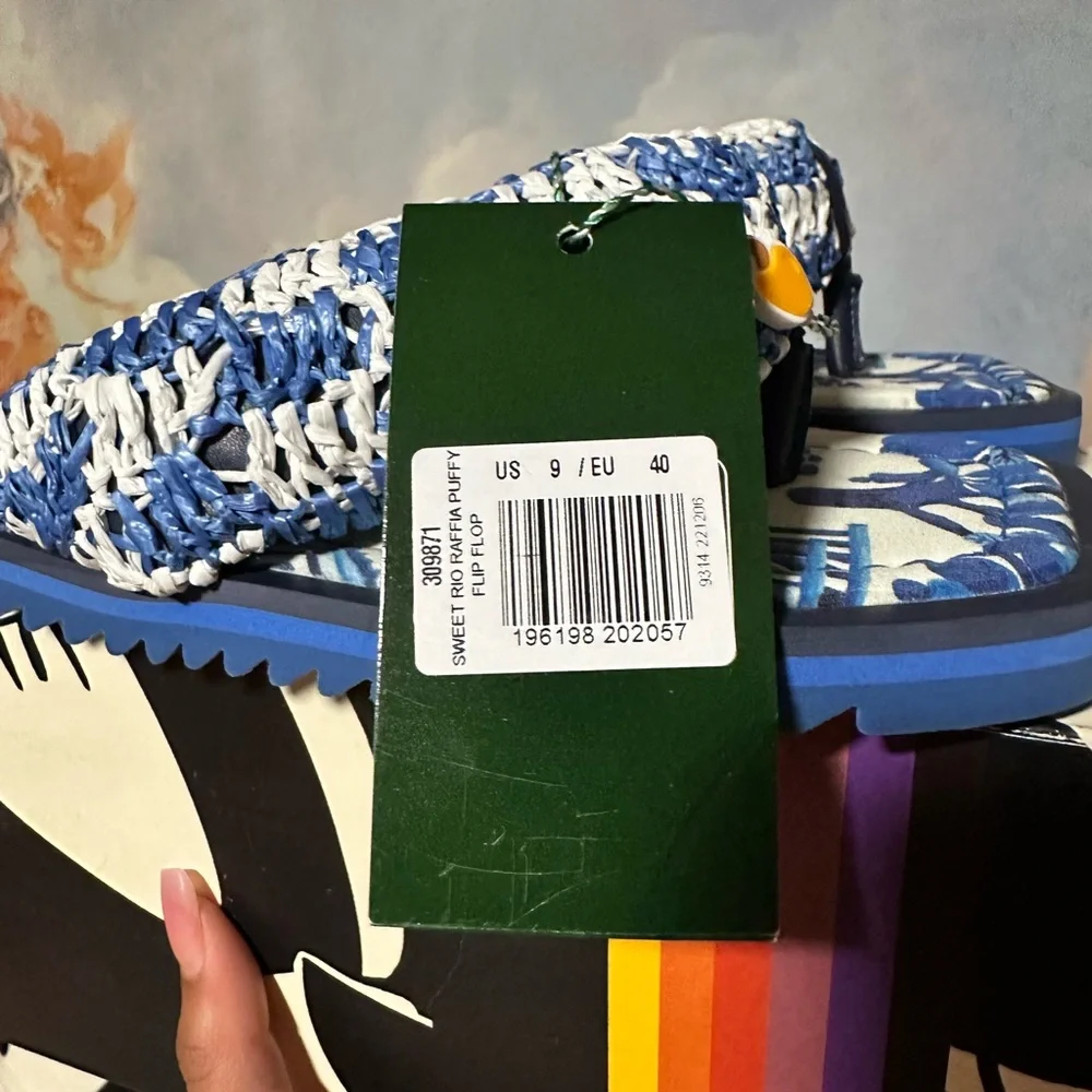 FARM Rio Raffia Puffy Flip Flop - Picture 6 of 10